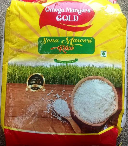 Garlic in mesh bag